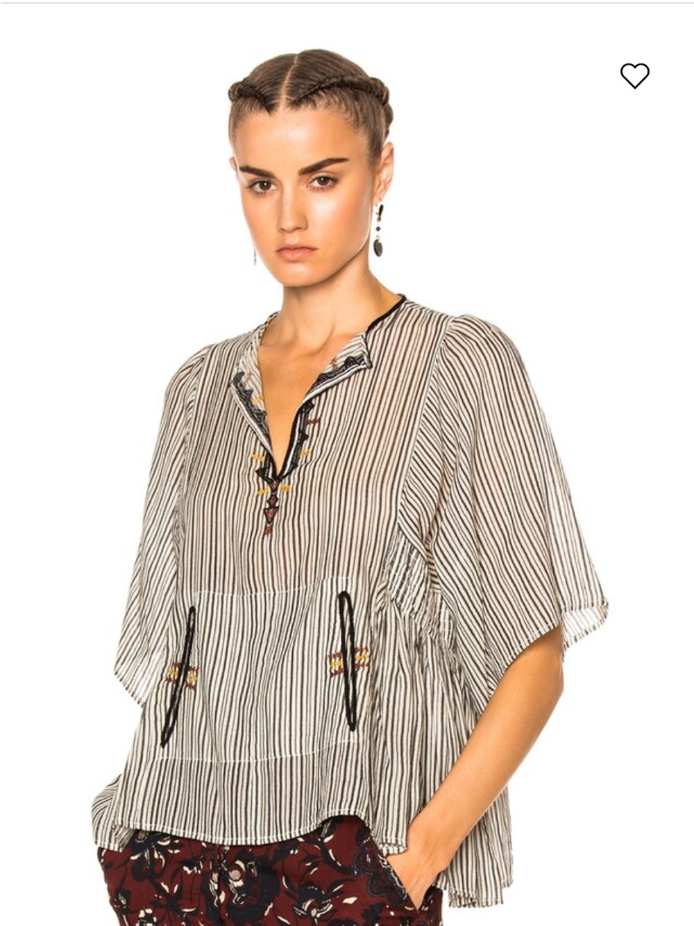Isabel Marant Etoile Joy Striped top